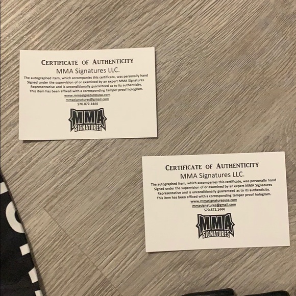 ❌SOLD ❌ Authentic Joanna Jedrzejczyk Memorabilia - Picture 4 of 4